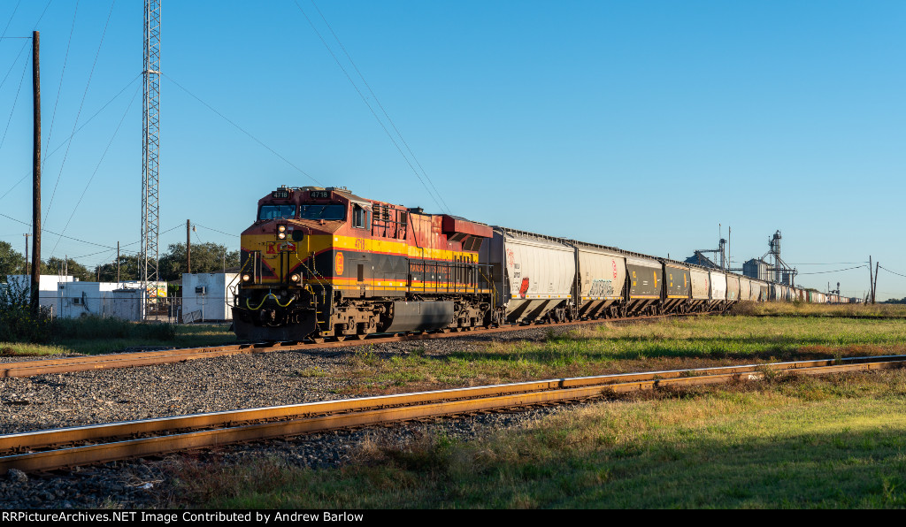 SB KCS Grain Charges the Diamond